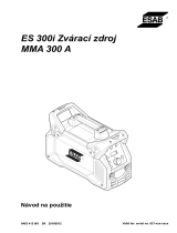 ESAB ES 300i Používateľská príručka
