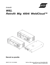 ESAB Retrofit Mig 4004i WeldCloud™ Používateľská príručka