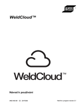 ESAB WeldCloud™ Používateľská príručka