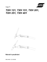 ESAB TXH 401 Používateľská príručka