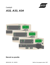 ESAB A33 Používateľská príručka