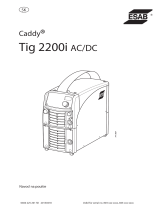 ESAB Caddy Tig 2200i AC/DC Používateľská príručka