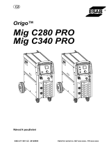 ESAB Mig C280 PRO Používateľská príručka