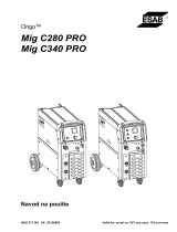 ESAB Mig C280 PRO Používateľská príručka