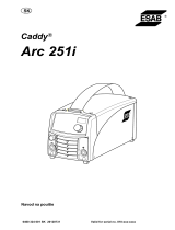 ESAB Caddy 250 Arc 251i Používateľská príručka