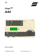 ESAB A44 Origo™ Používateľská príručka