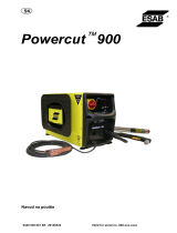 ESAB PowerCut™ 900 Používateľská príručka