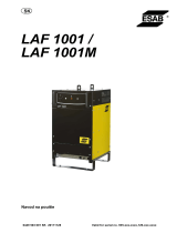 ESAB LAF 1001 / LAF 1001M Používateľská príručka