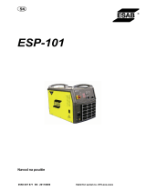 ESAB ESP-101 Používateľská príručka