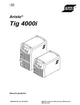 ESAB Tig 4000i Používateľská príručka