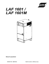 ESAB LAF 1601 / LAF 1601M Používateľská príručka