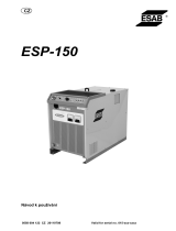 ESAB ESP-150 Používateľská príručka