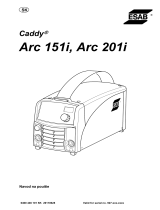 ESAB Caddy Arc 151i Používateľská príručka