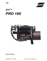 ESAB PRD 160 A21 Používateľská príručka