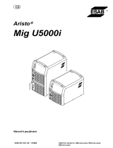 ESAB Mig U5000i Používateľská príručka