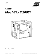 ESAB MechTig C2002i Aristo® MechTig C2002i Používateľská príručka
