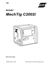 ESAB MechTig C2002i Aristo MechTig C2002i Používateľská príručka