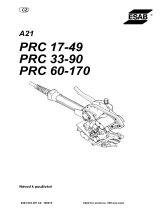 ESAB PRC 60-170 - A21 PRC 17-49 Používateľská príručka
