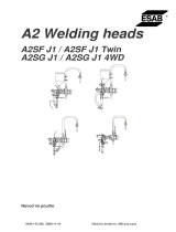 ESAB A2 Welding heads Používateľská príručka