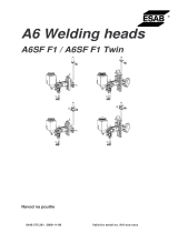 ESAB A6 Welding heads Používateľská príručka