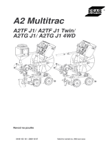 ESAB A2 Multitrac Používateľská príručka