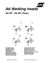 ESAB A6 Welding heads Používateľská príručka