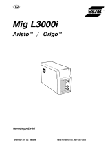 ESAB Aristo Mig L3000i Používateľská príručka