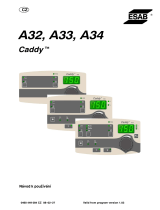 ESAB A33 Používateľská príručka