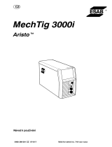 ESAB MechTig 3000i Aristo MechTig 3000i Používateľská príručka