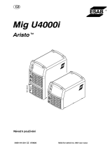 ESAB Mig U4000i Používateľská príručka