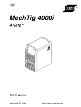 ESAB MechTig 4000i Aristo MechTig 4000i Používateľská príručka