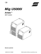 ESAB Mig U5000i Používateľská príručka