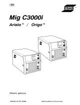 ESAB Mig C3000i - Origo™ Mig C3000i Používateľská príručka