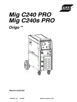 ESAB Mig C240 PRO Používateľská príručka