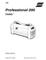 ESAB Professional 200 Caddy® Používateľská príručka