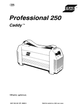 ESAB Professional 250 Caddy Používateľská príručka