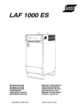ESAB LAF 1000 ES Používateľská príručka