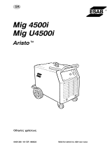 ESAB Mig U4500i Používateľská príručka