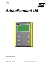 ESAB Aristo®Pendant U8 Používateľská príručka