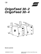 ESAB Origo™Feed 30-2 Používateľská príručka