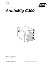ESAB AristoMig C300 Používateľská príručka
