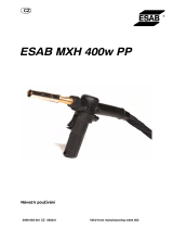 ESAB MXH 300 PP / MXH 400w PP - MXH 400w PP Používateľská príručka