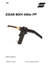 ESAB MXH 300 PP / MXH 400w PP - ESAB MXH 400w PP Používateľská príručka