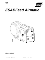 ESAB Feed Airmatic Používateľská príručka