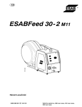ESAB ESABFeed 30-2 M11 Používateľská príručka