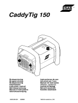 ESAB Caddy®Tig 150 Používateľská príručka
