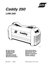ESAB LHN 250, Caddy® Professional 250 Používateľská príručka