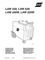 ESAB LAW 520 Používateľská príručka