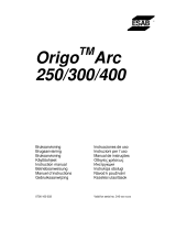 ESAB Origo™ Arc 400 Používateľská príručka