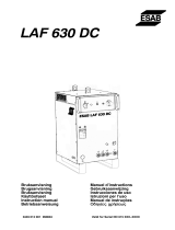 ESAB LAF 630 Používateľská príručka